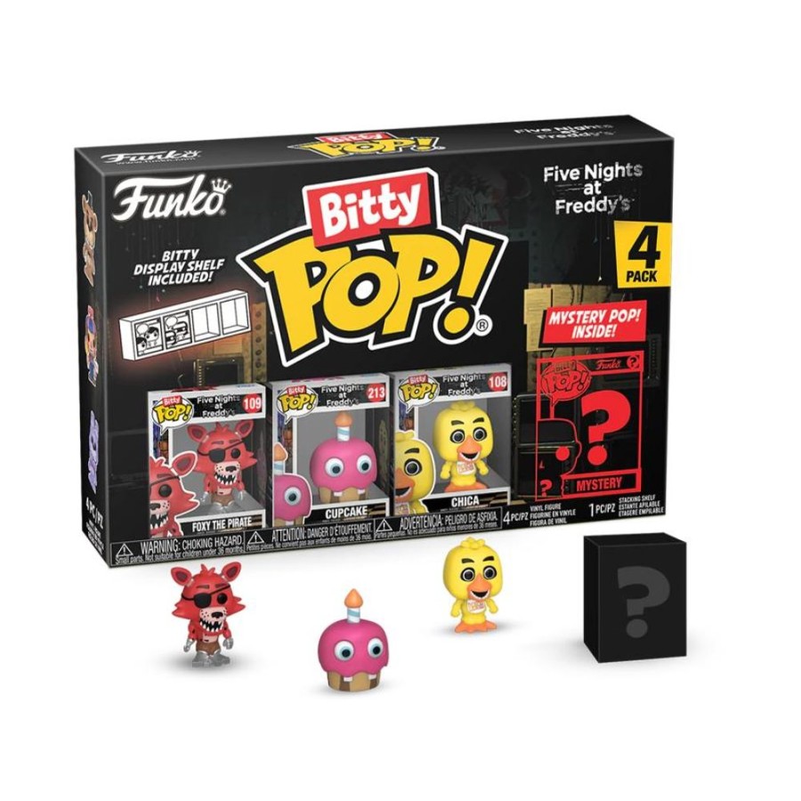 Popculture Funko | Five Nights At Freddy'S - Foxy Bitty Pop! 4-Pack