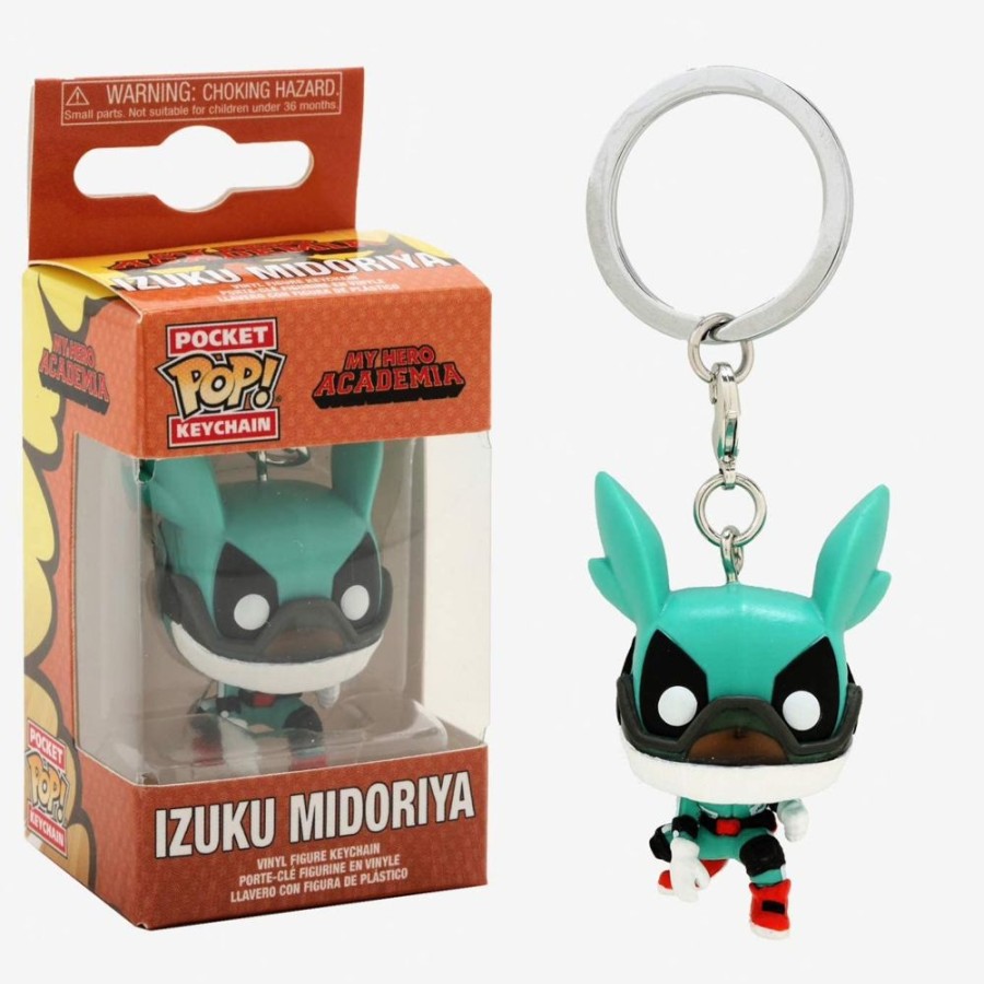 Anime Funko Keychains | My Hero Academia - Izuku Midoriya Pocket Pop! Keychain