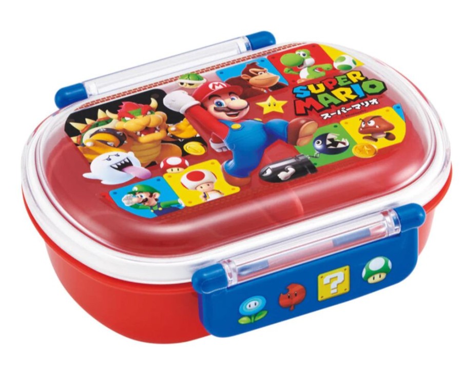 Popculture Super Mario Bro | Super Mario Side Lock Bento Box | 360Ml