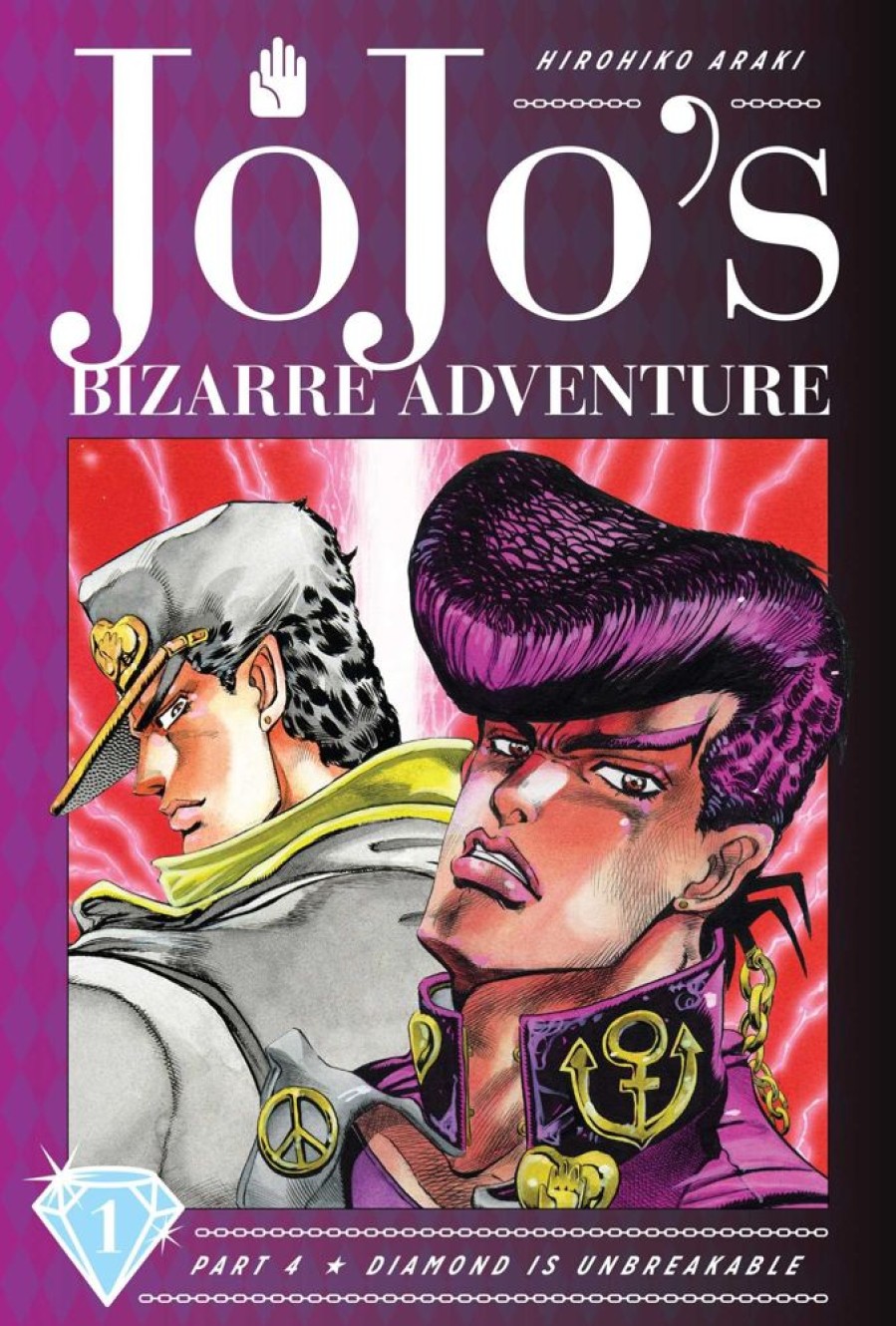 Anime JoJo's Bizarre Adventure | Manga - Jojo'S Bizarre Adventure: Part 4--Diamond Is Unbreakable, Vol. 1