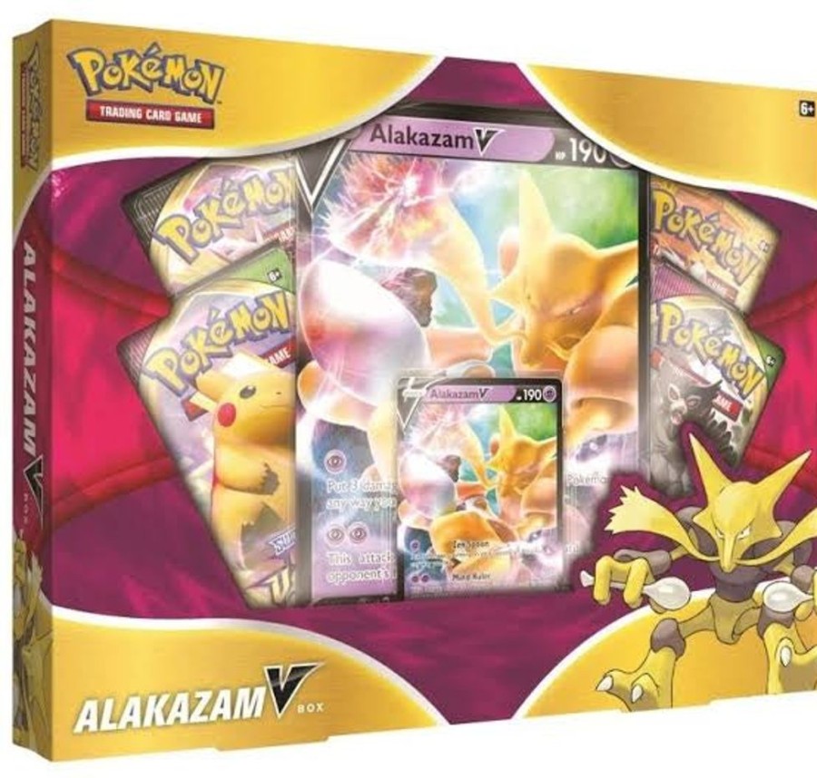 Games & Puzzles Pokemon | Pokemon Trading Card Game - Alakazam V Box