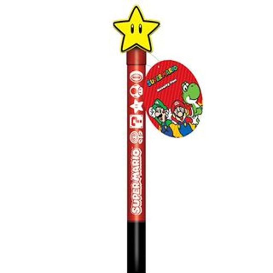 Popculture Super Mario Bro | Super Mario - 4 Colour Spinning Topper Novelty Pen