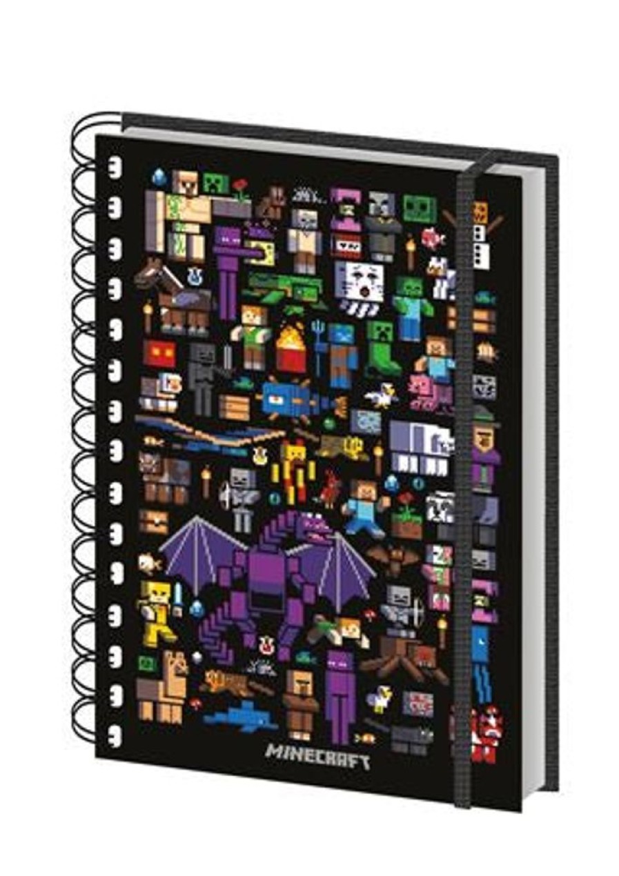 Stationery Minecraft | Minecraft - Mobbery - A5 Notebook