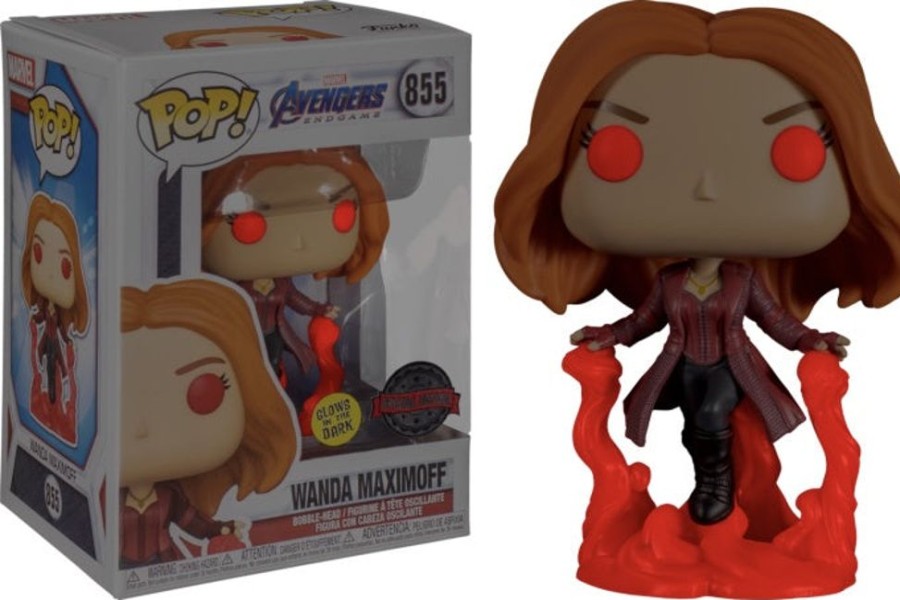 Popculture Funko | Avengers - Scarlet Witch Floating Glow Us Exclusive Pop! Vinyl [Rs]