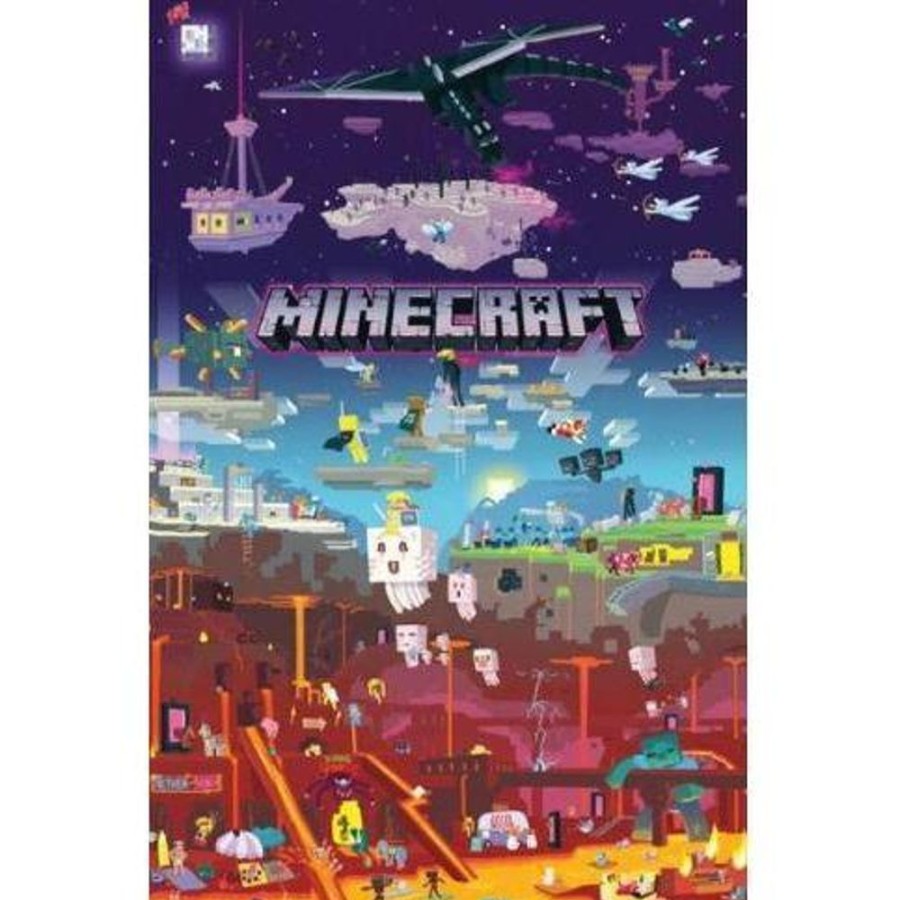 Games & Puzzles Minecraft | Minecraft 1000Pc Jigsaw Puzzle - World Beyond