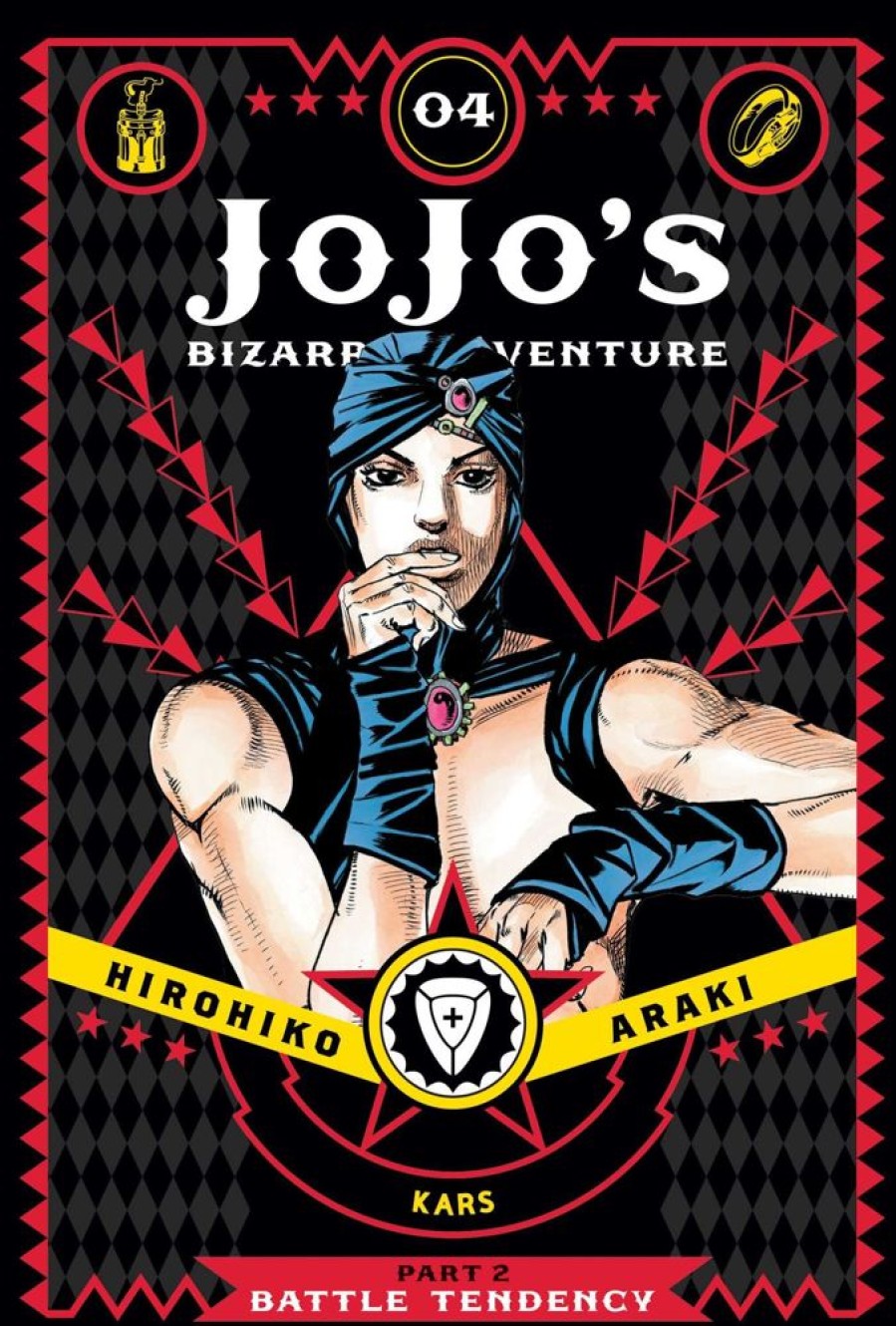 Anime JoJo's Bizarre Adventure | Manga - Jojo'S Bizarre Adventure: Part 2--Battle Tendency, Vol. 4