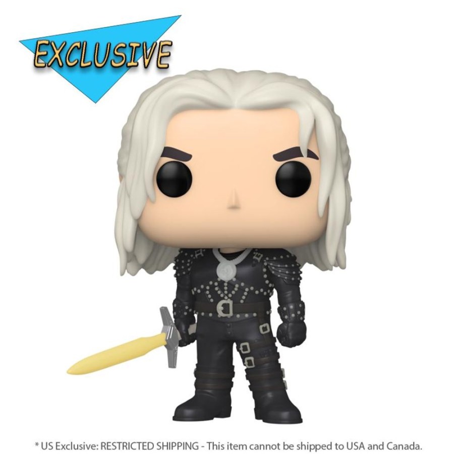 Popculture Funko | The Witcher (Tv) - Geralt With Sword Glow Pop! Vinyl [Rs]