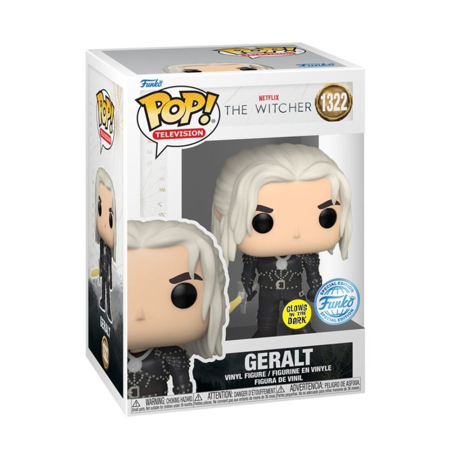 Popculture Funko | The Witcher (Tv) - Geralt With Sword Glow Pop! Vinyl [Rs]