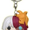 Anime Funko Keychains | My Hero Academia - Todoroki Glow Us Exclusive Pocket Pop! Keychain [Rs]