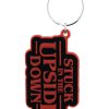 Popculture Stranger Things | Stranger Things - Stuck In The Upside Down Keychain