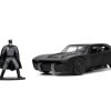 Popculture Jada Toys | The Batman - Batmobile With Batman 1:32 Scale Hollywood Ride