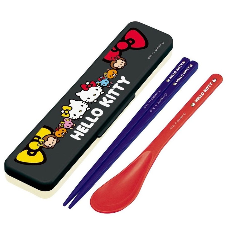 Anime Skater | Hello Kitty Mimmy Chopsticks And Spoon Set