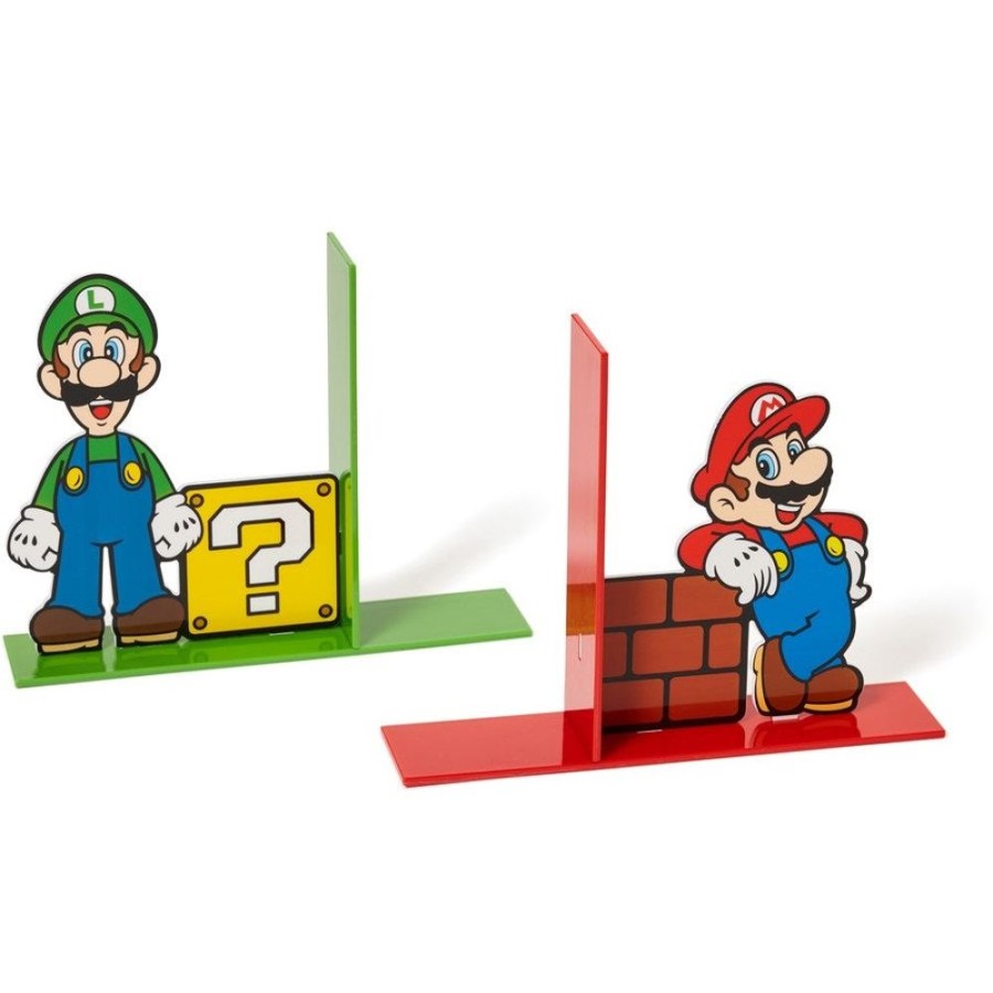 Popculture Super Mario Bro | Super Mario - Mario And Luigi Bookends