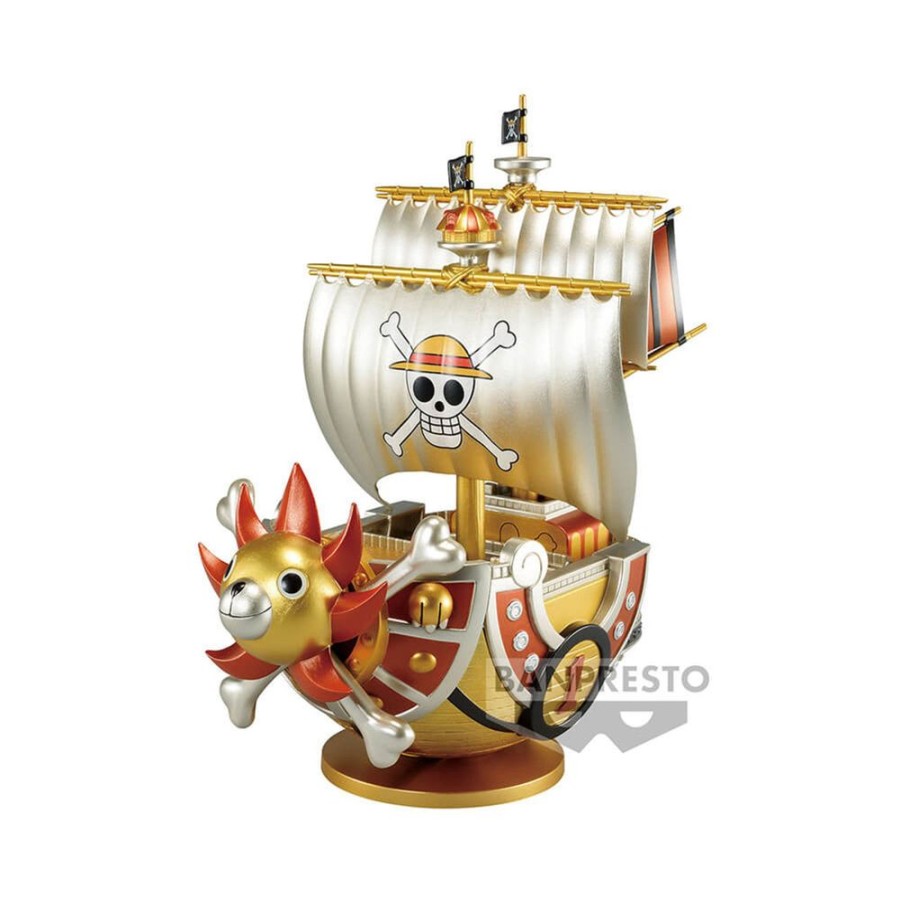 Anime One Piece | One Piece - Mega World Collectable Figure Special!! Gold Color Thousand Sunny