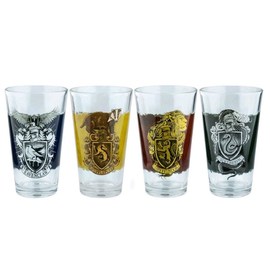 Popculture Ikon Collectables | Harry Potter - House Crest Tumbler Set (4-Pack)