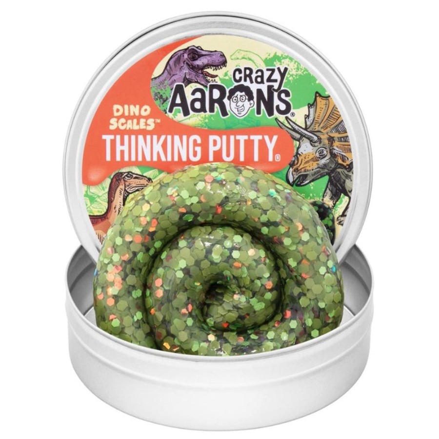 Toys Crazy Aaron's | Crazy Aaron'S Thinking Putty - Dino Scales