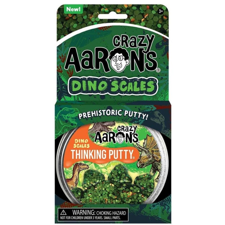 Toys Crazy Aaron's | Crazy Aaron'S Thinking Putty - Dino Scales