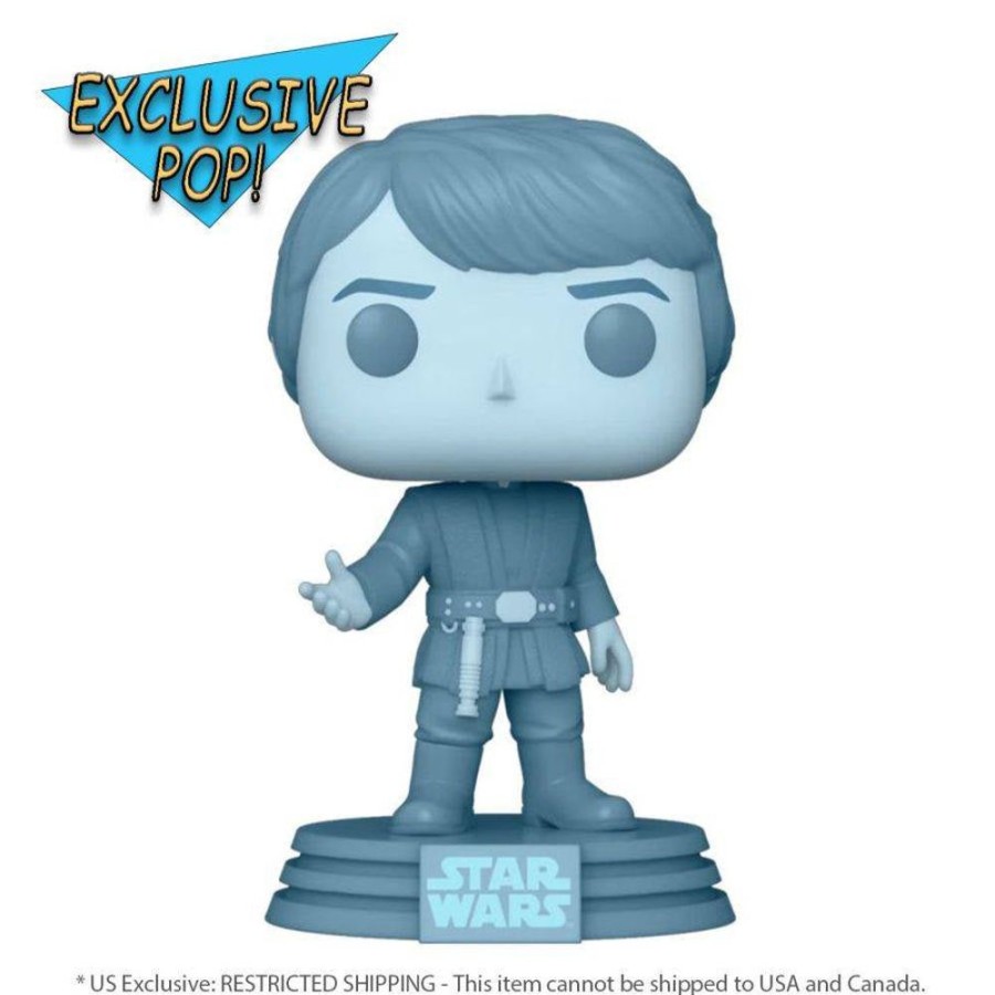 Popculture Funko | Star Wars: Return Of The Jedi - Holographic Luke Skywalker Glow Pop! Vinyl [Rs]