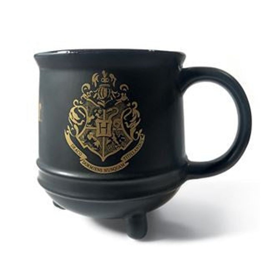 Food & Drinks Harry Potter | Harry Potter - Hogwarts Crest Cauldron Mug