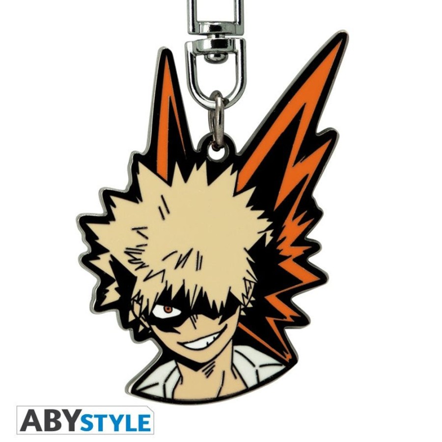 Anime My Hero Academia Keychains | My Hero Academia Katsuki Bakugo Metal Keychain