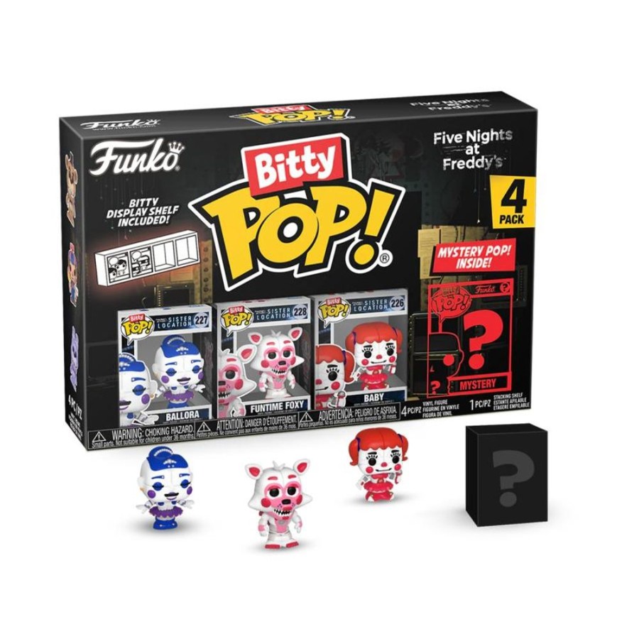 Popculture Funko | Five Nights At Freddy'S - Ballora Bitty Pop! 4-Pack