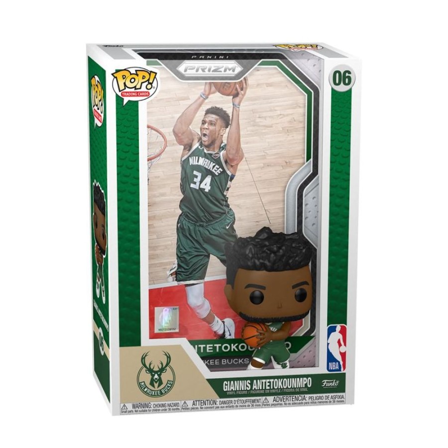 Games & Puzzles Funko | Nba - Giannis Antetokounmpo Pop! Trading Card