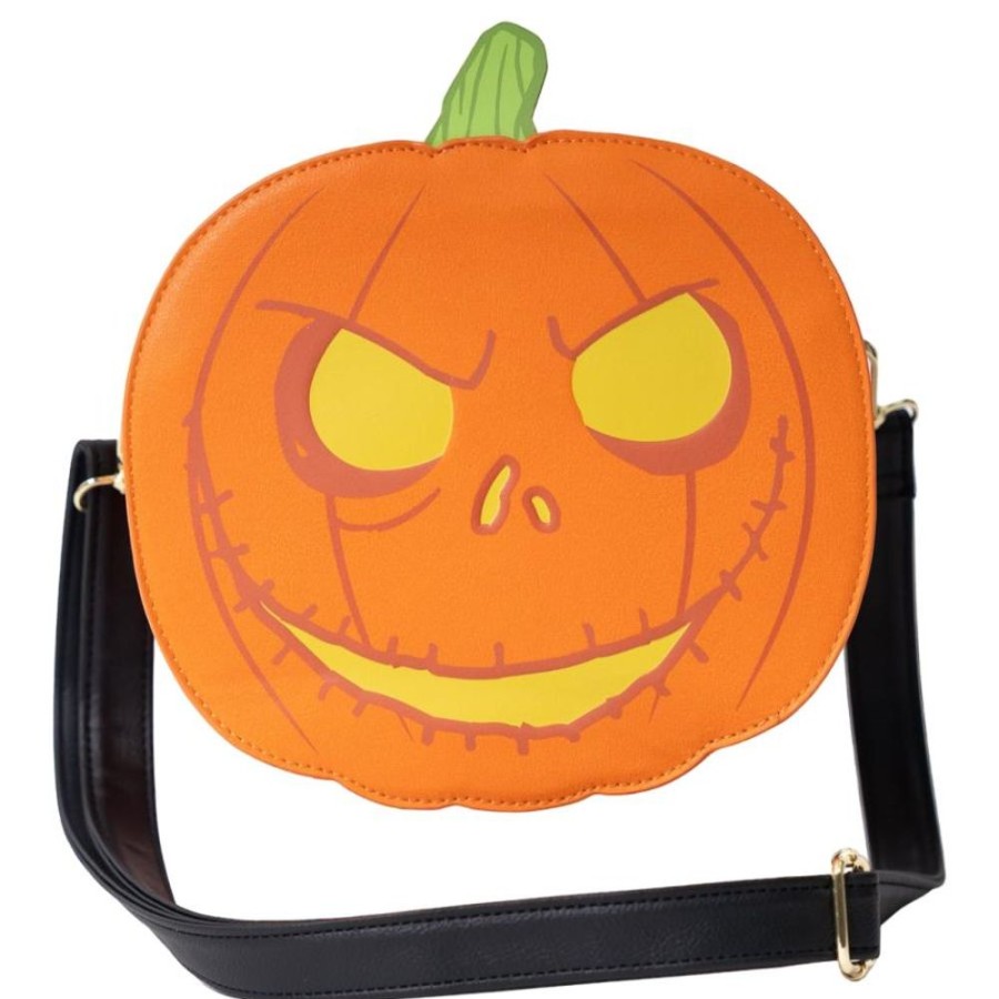 Fashion Loungefly | The Nightmare Before Christmas - Jack-O-Lantern Glow Crossbody Bag