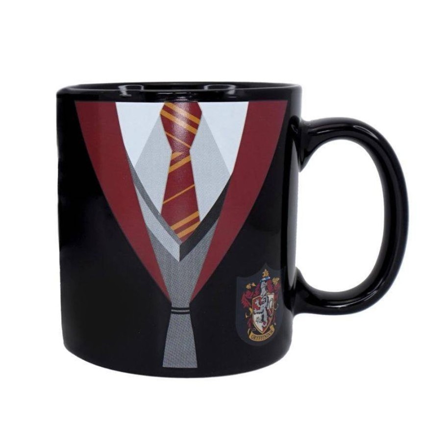 Popculture Harry Potter | Harry Potter - Uniform Gryffindor Heat Changing Mug 400Ml