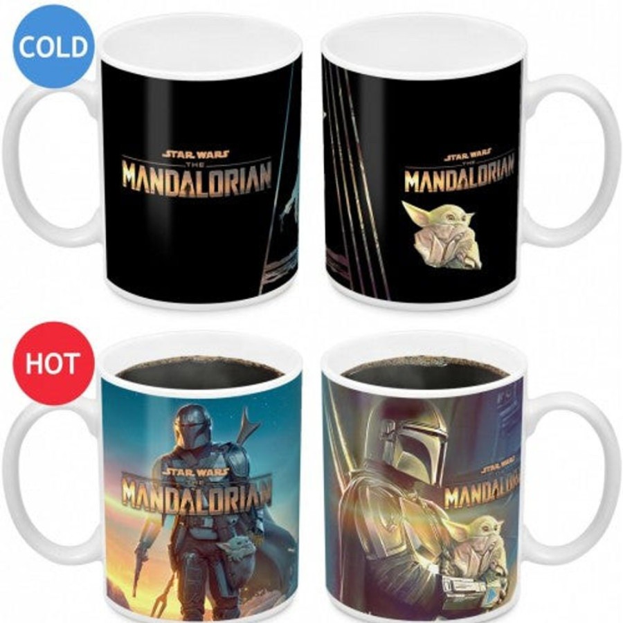 Food & Drinks Star Wars | Star Wars: The Mandalorian - Mando Heat Change Coffee Mug