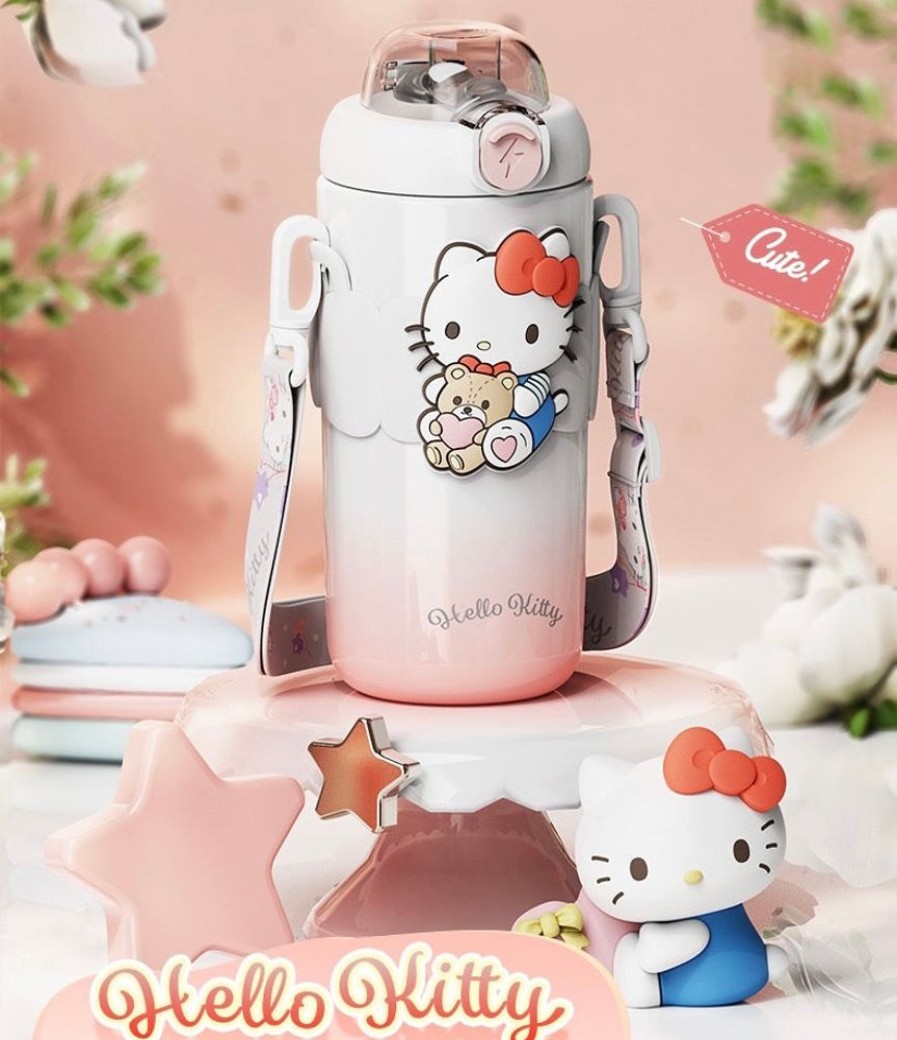 Food & Drinks Hello Kitty | Sanrio Characters Stainless Steel Drink Bottle 500Ml