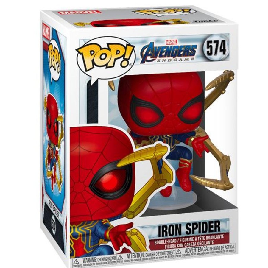 Popculture Funko | Avengers 4: Endgame - Iron Spider With Nano Gauntlet Pop! Vinyl