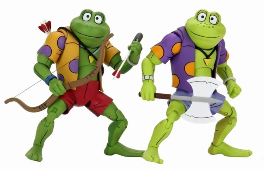 Toys NECA | Teenage Mutant Ninja Turtles - Napoleon & Atilla Frog 7" Action Figure 2-Pack