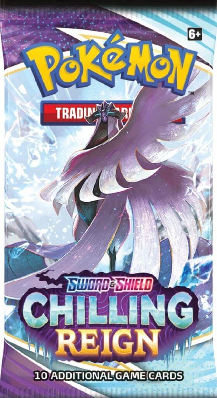 Games & Puzzles Pokemon | Pokemon Trading Cards - Sword And Shield - Chilling Reign Booster Pack (10)