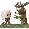 Popculture Funko | The Witcher 3: Wild Hunt - Geralt Vs Leshen Us Exclusive Pop! Moment [Rs]