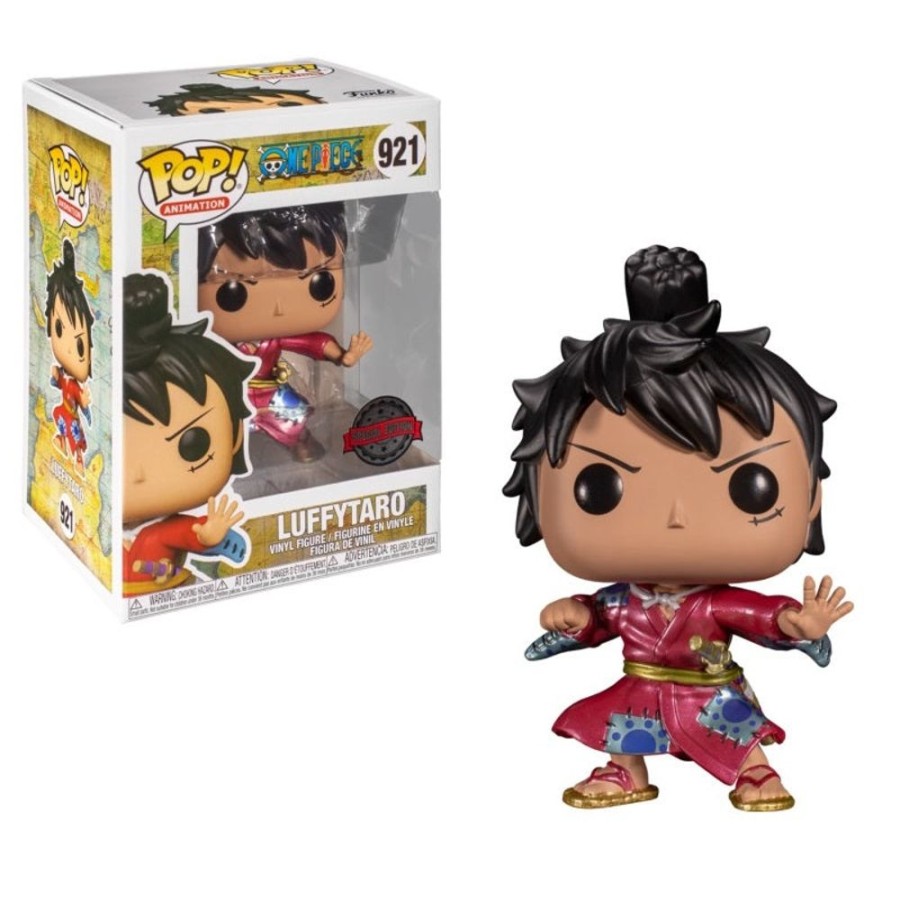 Anime Funko | One Piece - Luffy In Kimono Metallic Us Exclusive Pop! Vinyl [Rs]