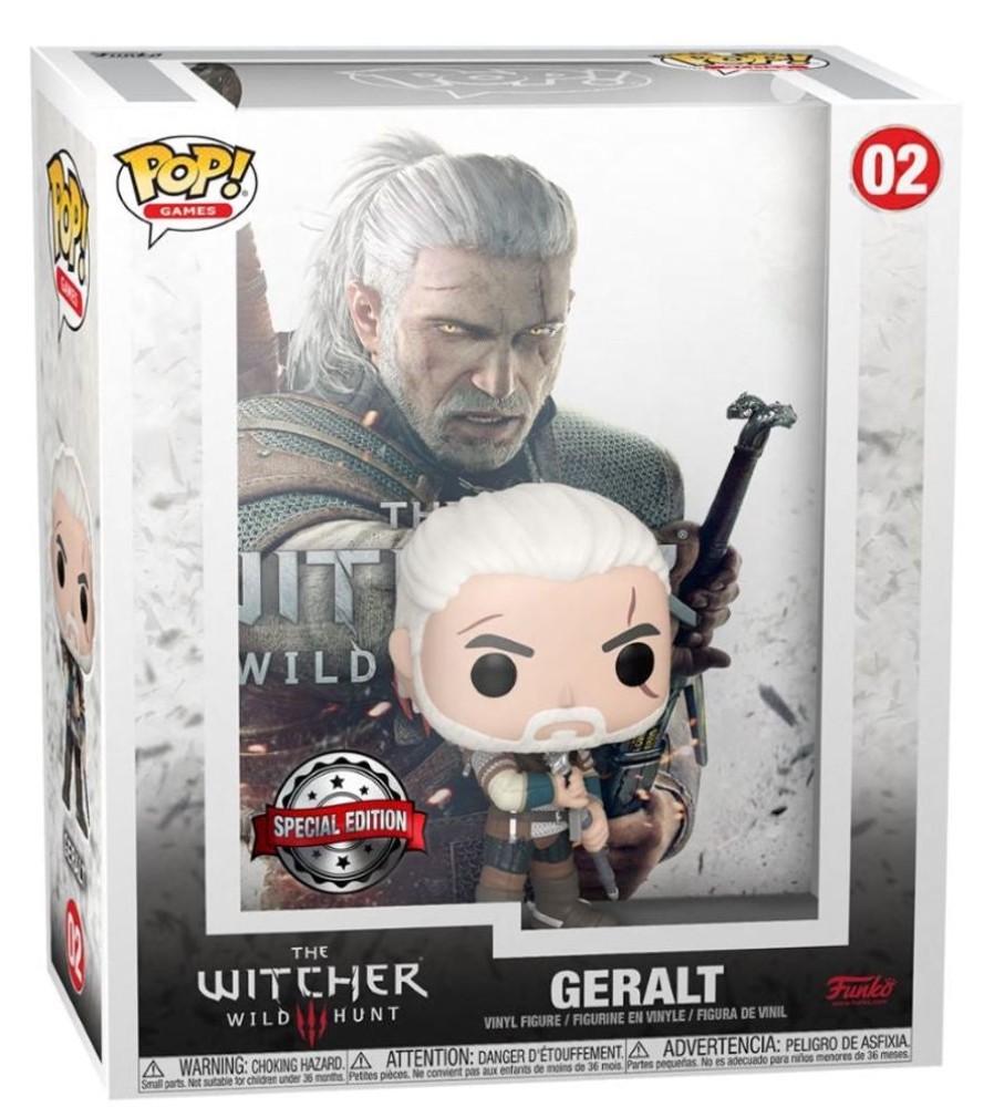 Popculture Funko | The Witcher 3: Wild Hunt - Geralt Us Exclusive Pop! Cover [Rs]