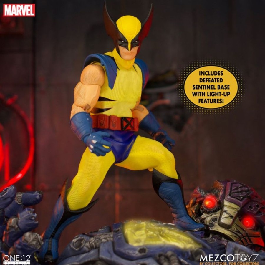 Toys Marvel | Marvel Comics - Wolverine Deluxe Steel Box Edition 1:12 Scale Action Figure