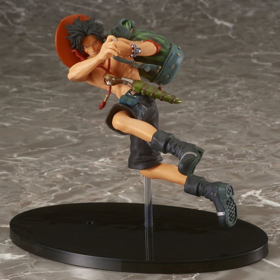 Anime One Piece | One Piece - Scultures Big World Figure Colosseum 4 - Portgas D. Ace Figure Vol. 7