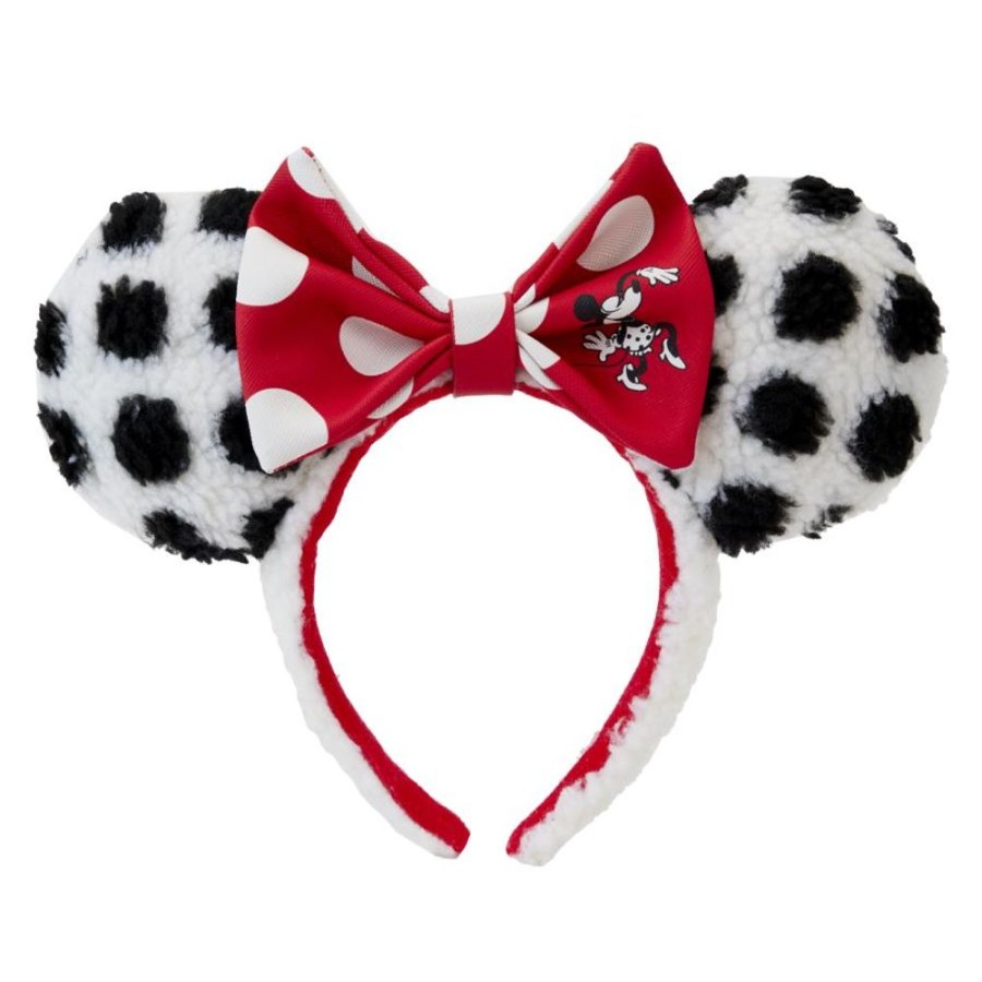 Loungefly Loungefly | Disney - Minnie Rocks The Dots Sherpa Headband