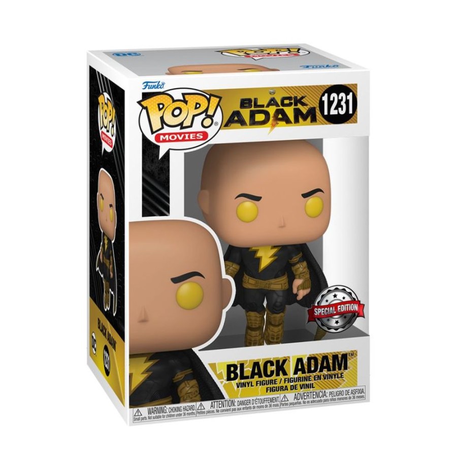 Popculture Funko | Black Adam (2022) - Black Adam Glow Us Exclusive Pop! Vinyl [Rs]