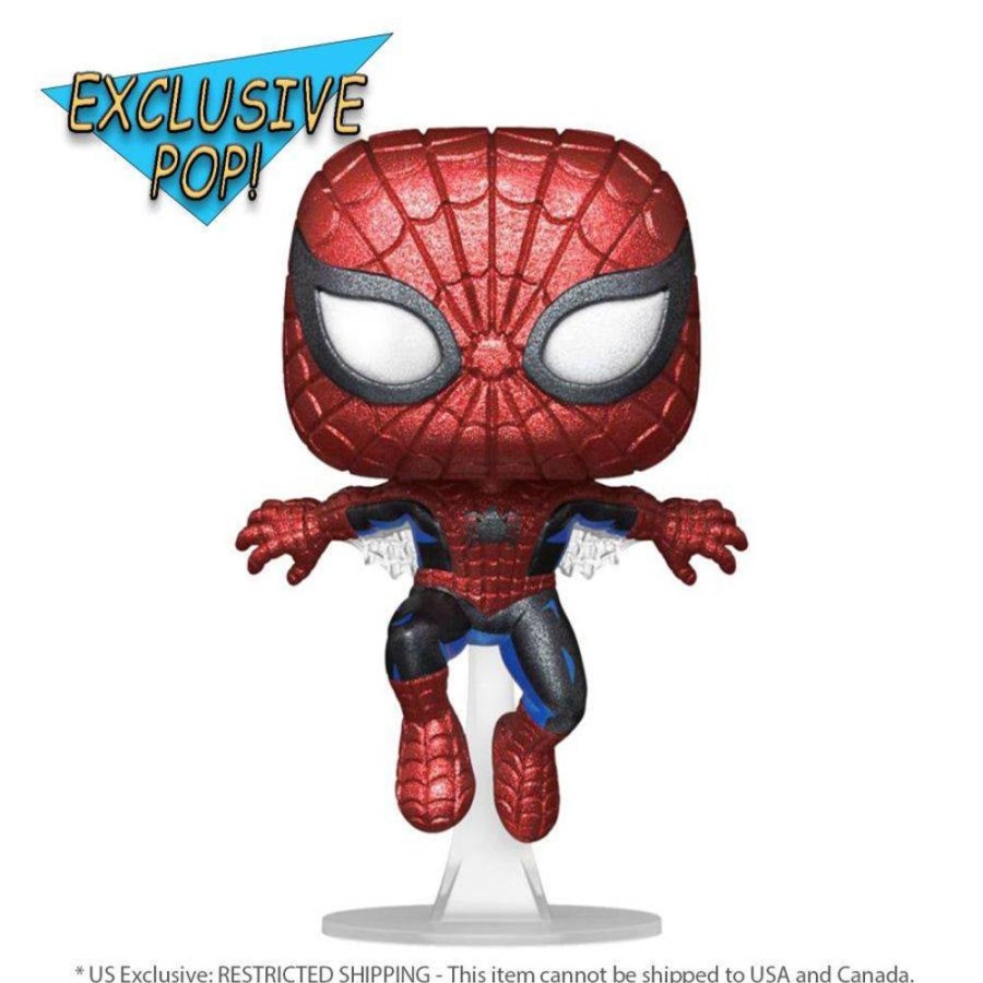 Popculture Funko | Marvel Comics 80Th - Spider-Man 1St Appearance Diamond Glitter Pop! Vinyl [Rs]