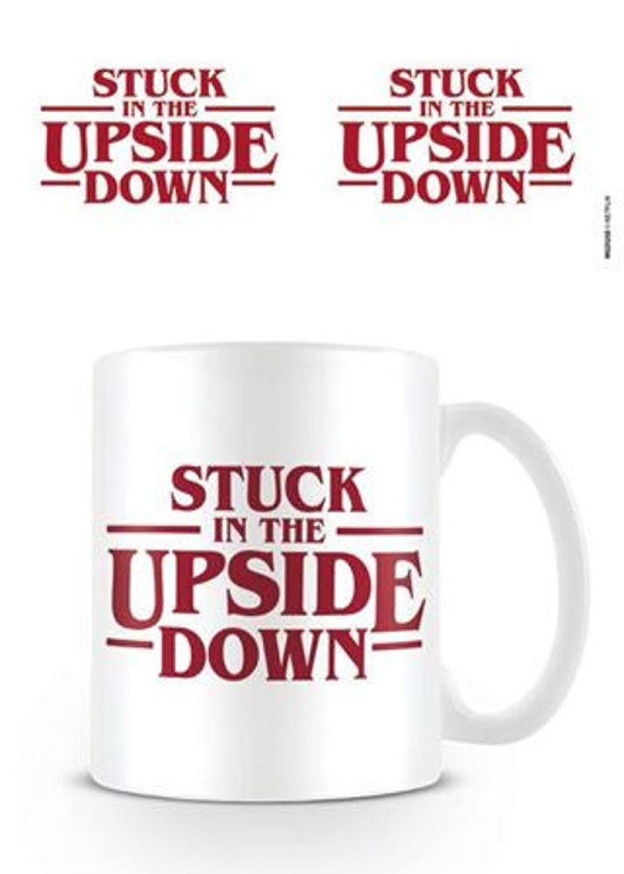 Popculture Stranger Things | Stranger Things Mug - Stuck In The Upside Down