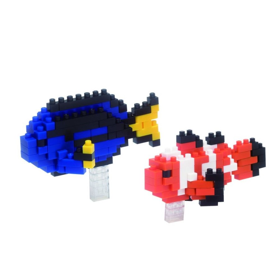 Toys kawada Nanoblocks | Clownfish & Palette Surgeonfish Nanoblock