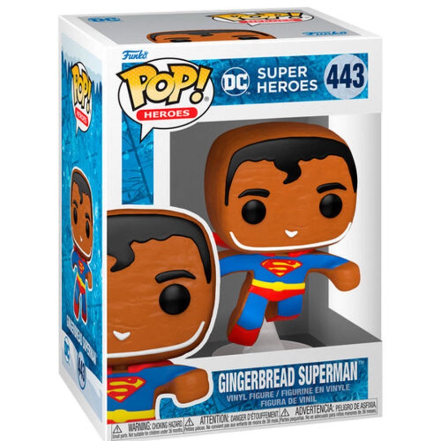 Popculture Funko | Dc Comics - Gingerbread Superman Pop! Vinyl