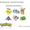 Toys kawada Pokemon Nanoblocks | Nanoblock - Mini Pokemon Box - Electric Type Set (6Pc)