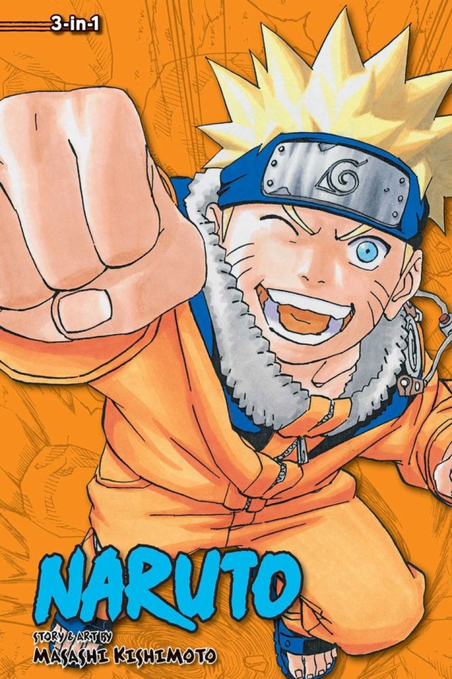 Anime Naruto | Manga - Naruto (3-In-1 Edition), Vol. 7