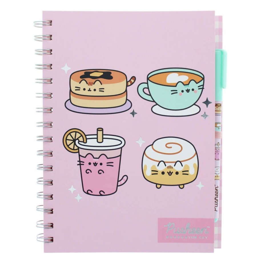 Stationery PUSHEEN | Pusheen Breakfast Club: A5 Notebook, Pen & Sticky Notes Set