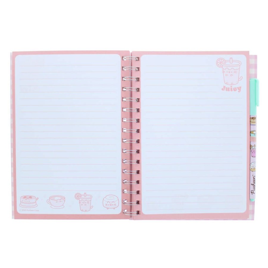 Stationery PUSHEEN | Pusheen Breakfast Club: A5 Notebook, Pen & Sticky Notes Set