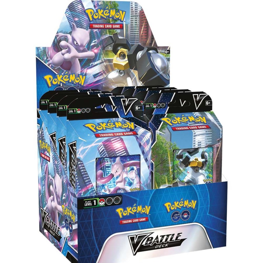 Games & Puzzles Pokemon | Pokemon Tcg: Pokemon Go V Battle Deck (Mewtwo V Or Melmetal V)