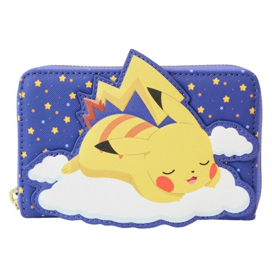 Loungefly Loungefly Purses & Wallets | Pokemon - Sleeping Pikachu & Friends Zip Around Wallet Purse